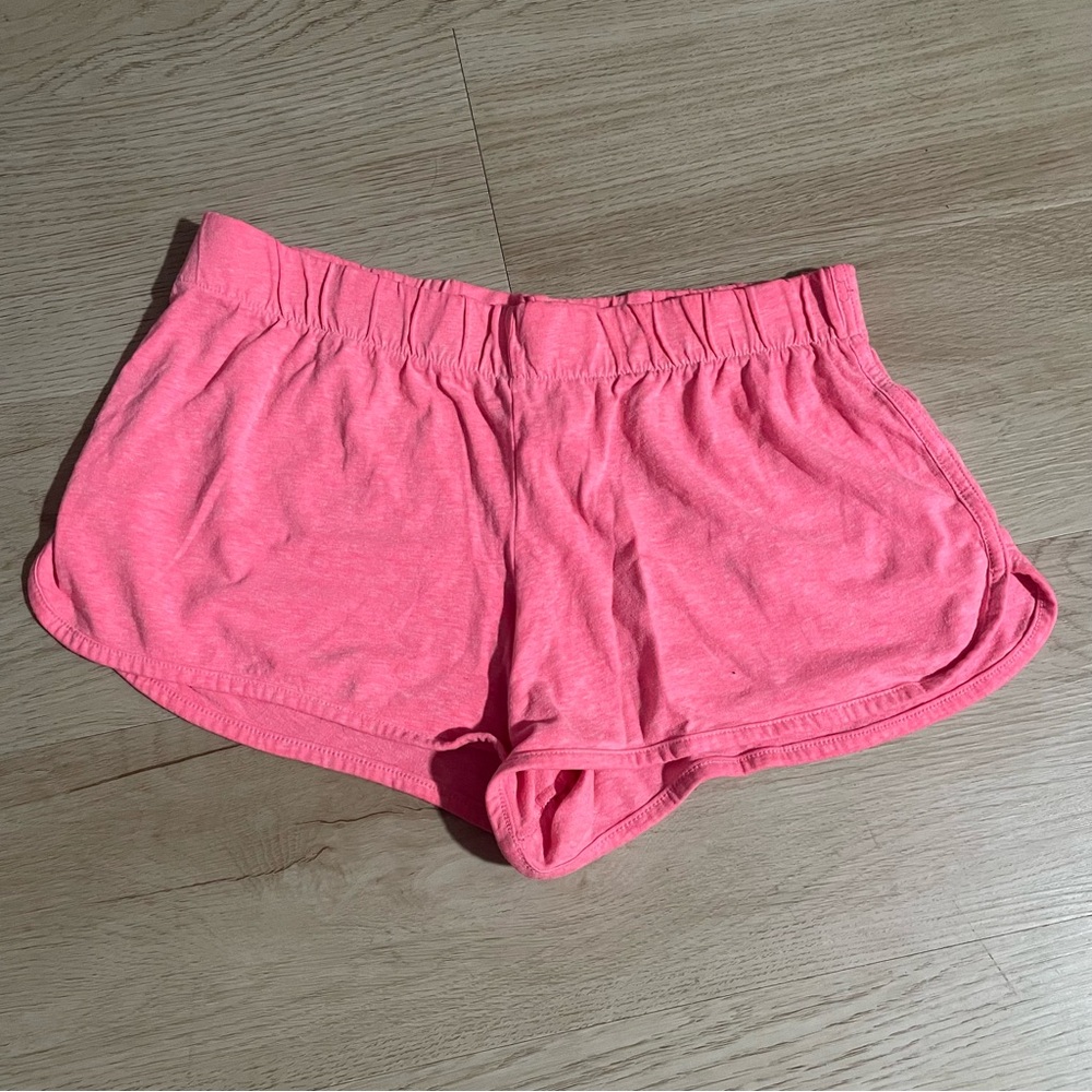 Pink Casual Shorts
